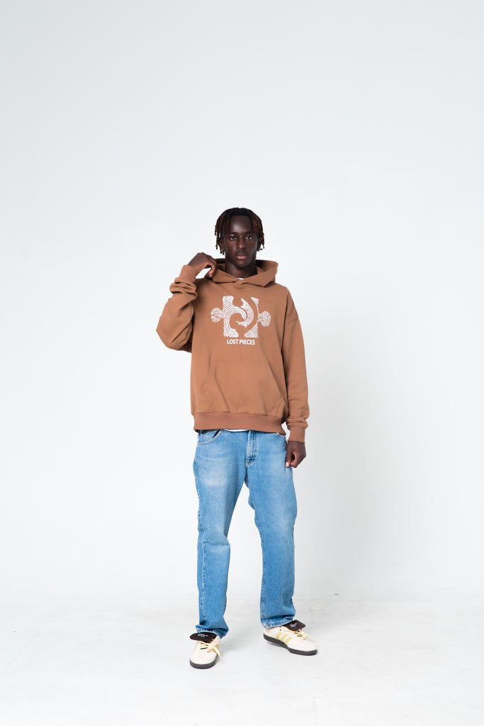 Mocha Mosaic Hoodie
